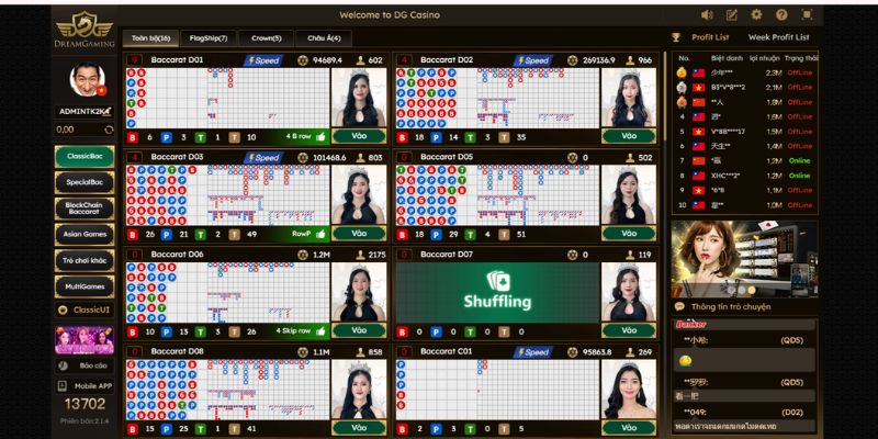 Điểm mặt các tựa game hot hit có mặt trong Live Casino tại S666