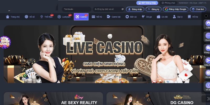 Tổng quan về MG Casino S666